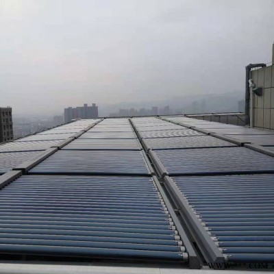安徽亳州員工宿舍熱水工程 億家人10組真空管太陽能集熱器 商用太陽能熱水系統