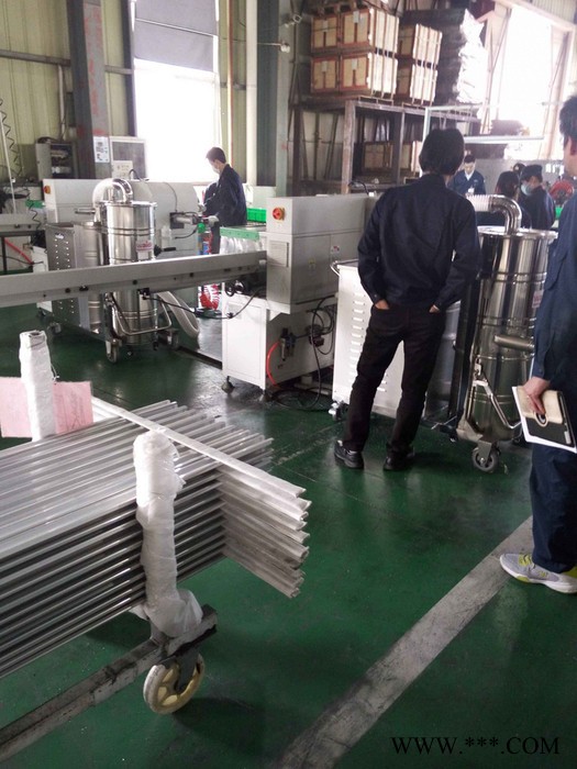 太陽能板油污粉塵吸塵器移動式干濕兩用吸塵器大吸力不銹鋼三相電大功率吸塵器