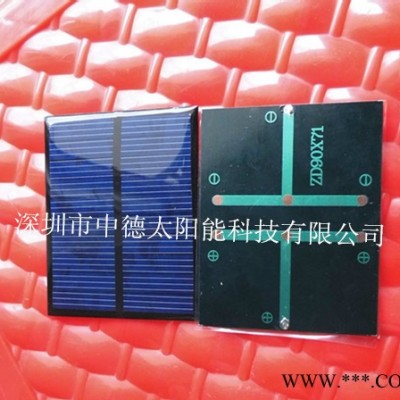 中德太陽能zd85*52mm 胎壓監測充電板 車載空氣凈化器太陽能充電板 尺寸和功率大小可定做廠家