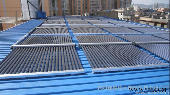 供應綠屋頂太陽能熱水工程;太陽能熱水器;