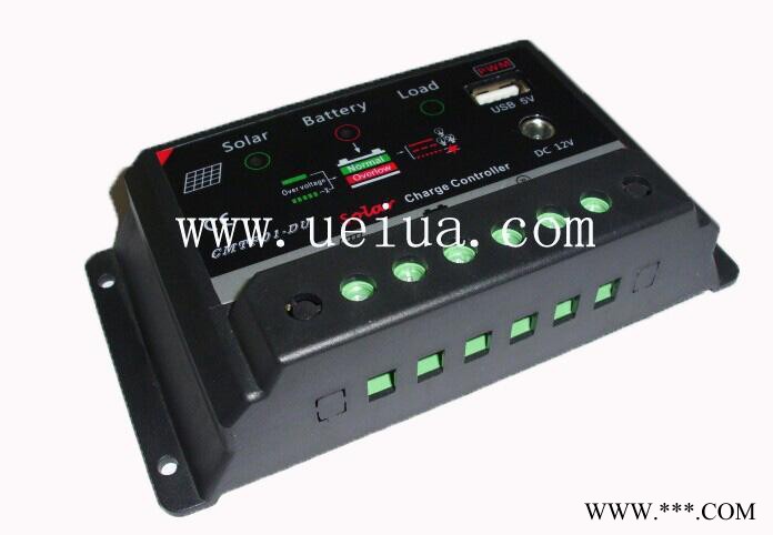 供應CMTP01-DU太陽能控制器12V帶USB接口