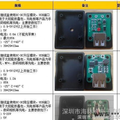USB穩壓器，升壓器，降壓器，穩壓器，多路USB太陽能包穩壓器