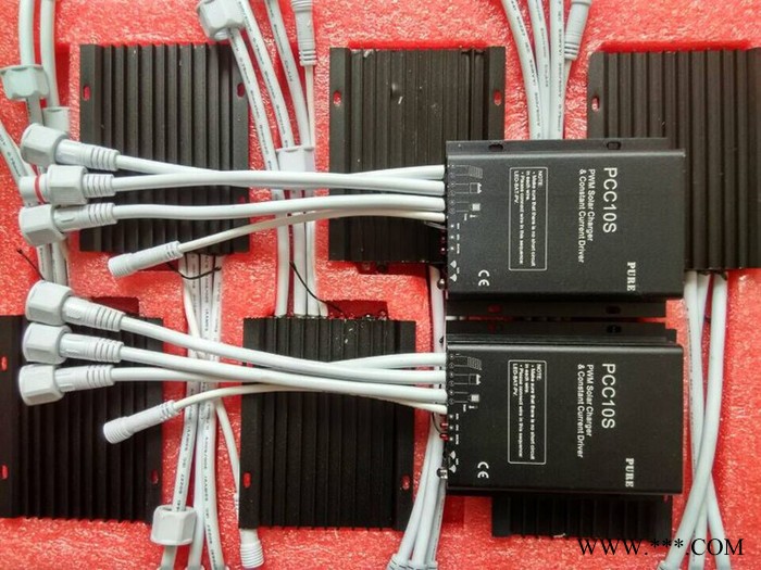 深圳太陽能控制器** 12/24V 鋰電池專用太陽能路燈控制器升壓恒流一體機