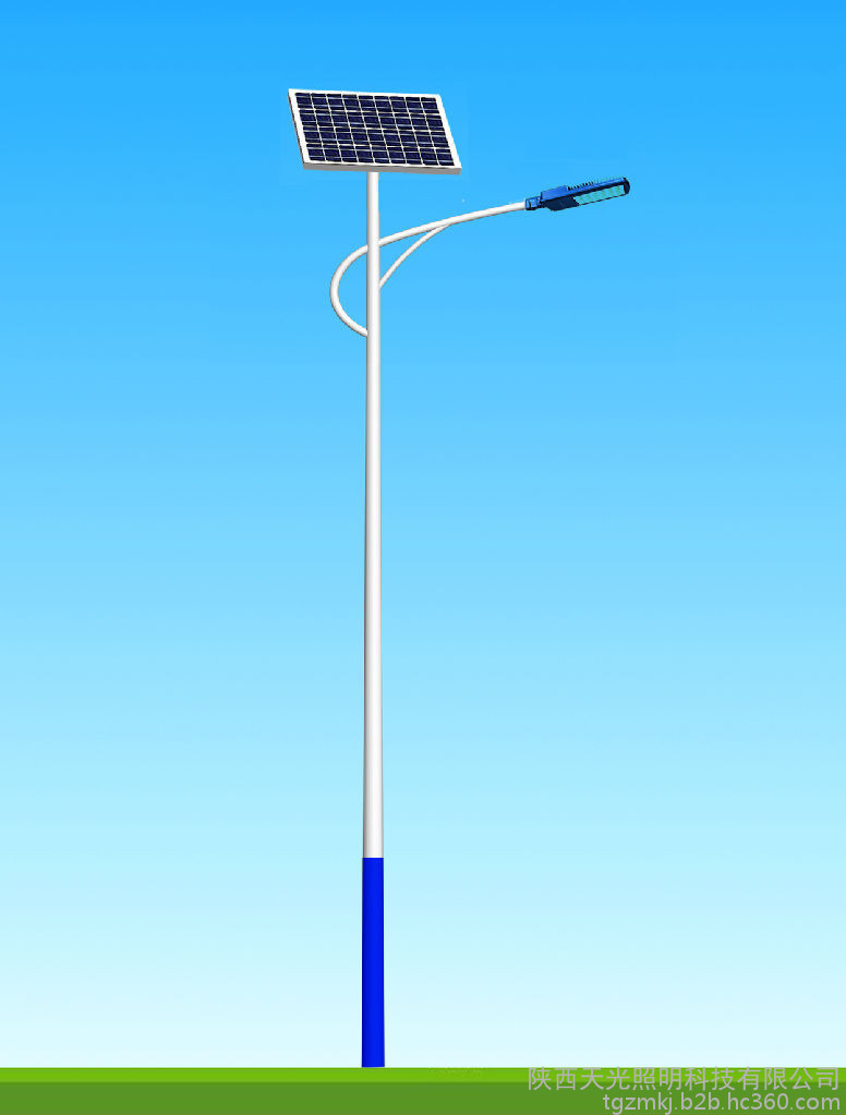 天光照明 戶外太陽能路燈 太陽能一體化路燈 太陽能路燈施工廠家