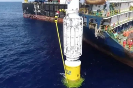 中國首臺，2500米級超深水打樁錘海試成功！
