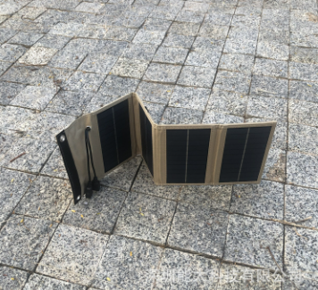 7W4折疊太陽能充電器 米黃色太陽能電池板 內置穩壓5V太陽能板 1個起批