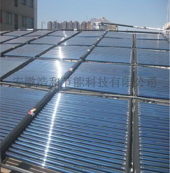 合肥游泳館太陽能空氣能熱泵熱水工程