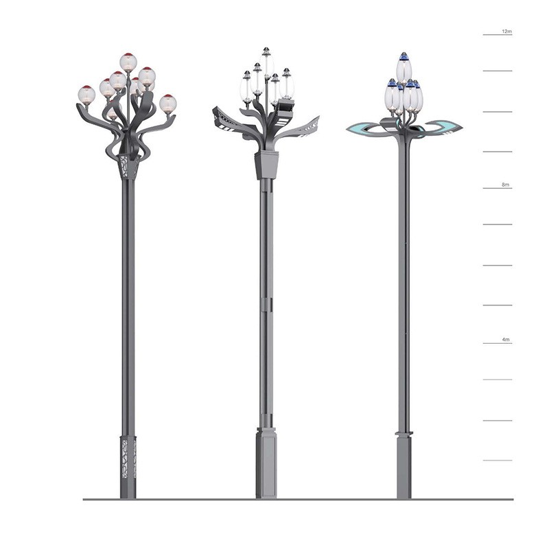 斯美爾供應廣場照明led組合燈市政道路照明玉蘭燈大型組合燈具