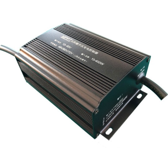 電動車太陽能升壓控制器48v60V72V可調 400W MPPT充電光伏發電