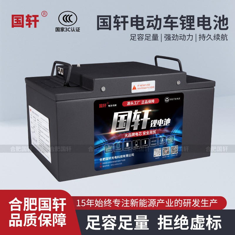 國軒鋰電池48v60v72v45Ah電動(dòng)車外賣三輪四輪鋰電瓶鋰電瓶LiFePO4