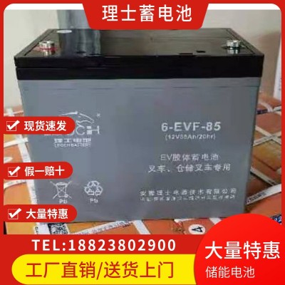6EVF65 85 100AH電動車電瓶叉車蓄電池觀光車警巡邏車掃地車電瓶