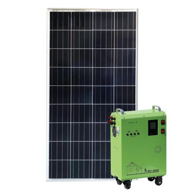 太陽能發電機純正弦波300W逆控一體機供電系統家用220V交直流設備