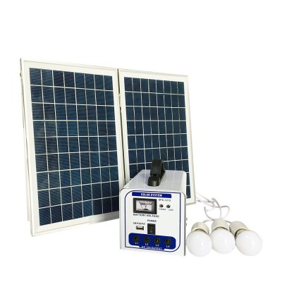 20W 太陽能移動電源 太陽能發電機 太陽能直流系統 家用照明
