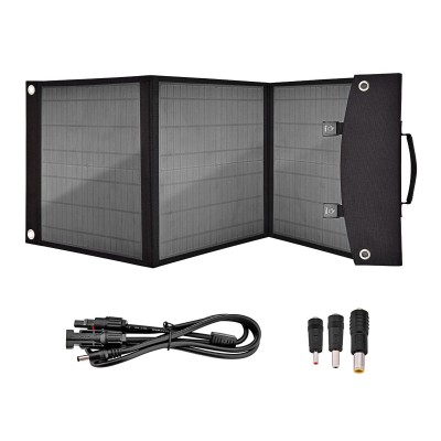 20w 以上單晶太陽能DC USB折疊充電包Sunpower PET 折疊太陽能板