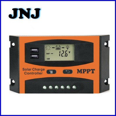 30A40A50A60A太陽能控制器12V/24V識別MPPT太陽能控制器ebay