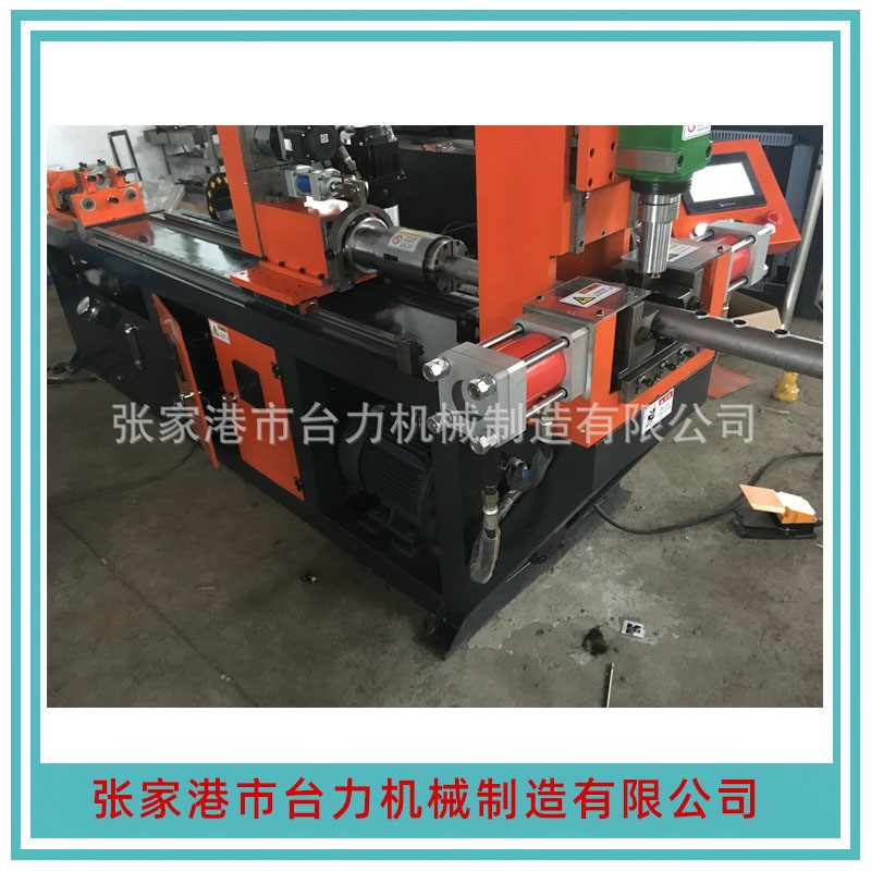 廠家提供銅管翻孔機 沖孔翻邊平口一體機