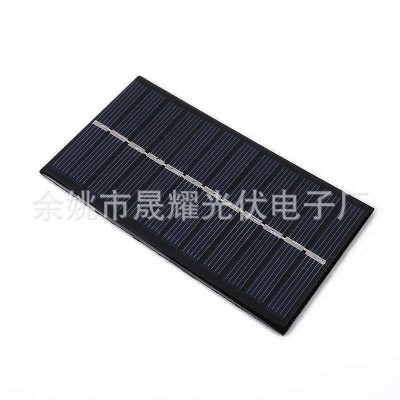 單晶多晶太陽能電池板滴膠板充電板110*60 6v 140Ma 量大優惠