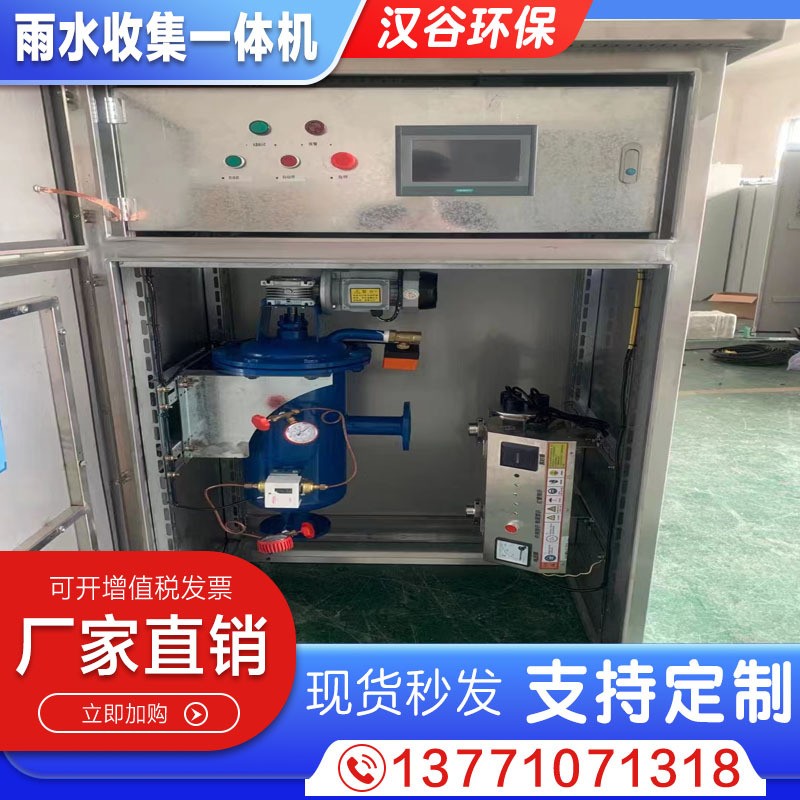 地面雨水收集處理一體機海綿城市地上雨水過濾消毒智能凈化