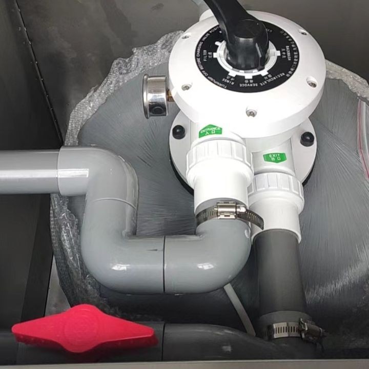 雨水地埋式過濾消毒一體機處理收集沙缸加藥紫外線過濾器回收利用