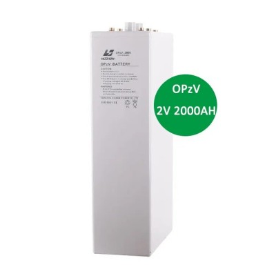 管式膠體蓄電池OPZV 2V2000AH免維護深循環儲能UPS電信基站電源