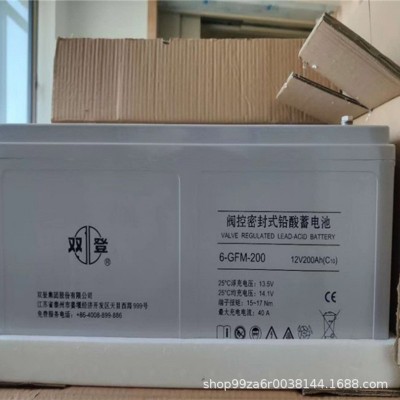 雙登蓄電池6-GFM-100免維護12V100AH UPS/EPS/直流屏電源應急電瓶
