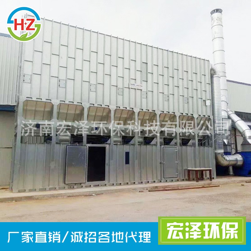 工業濾筒除塵木工中央吸塵脈沖布袋除塵器 家具廠中央除塵設備