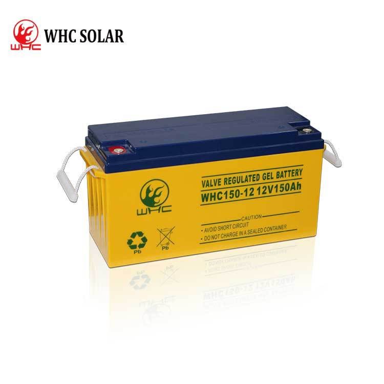 SOLAR GEL BATTERY 12v150ah太陽能膠體蓄電池免維護壽命長
