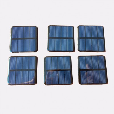 廠家專業生產太陽能組件 50*50-2V150MA太陽能滴膠板