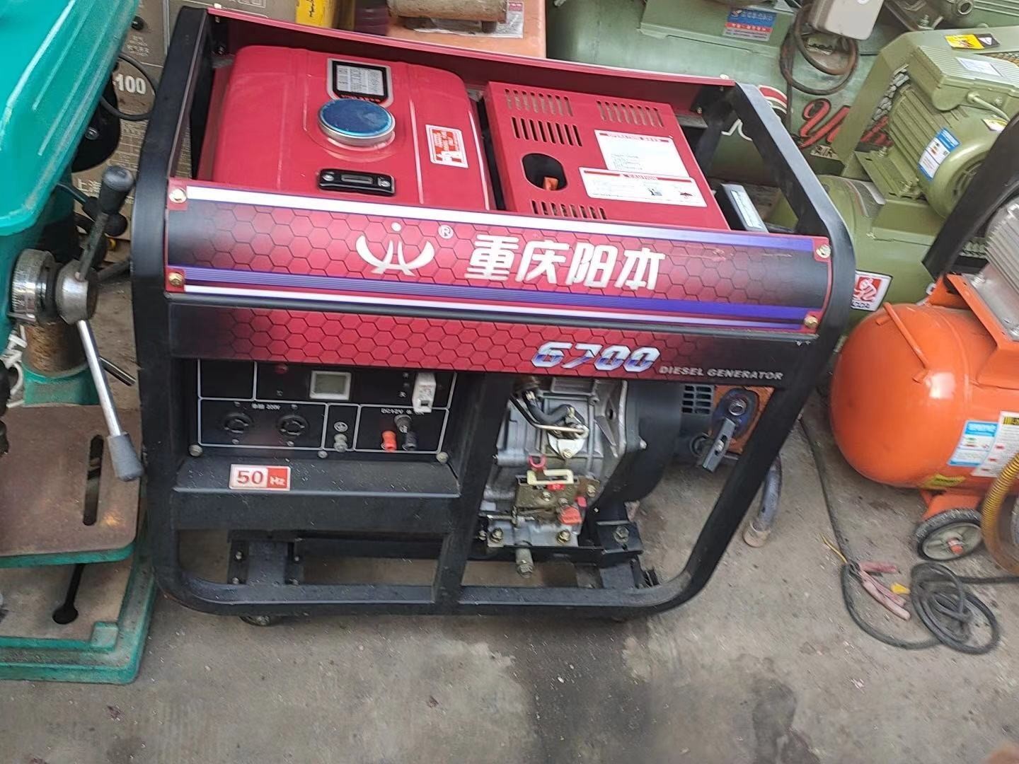 10000SAE風冷型柴油發電機組10KW發出功率發8千瓦重慶陽本