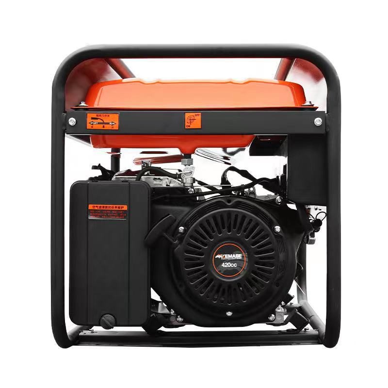 5.5KW科馬動力KM6500電啟動/盛搖汽油發電機組家用小型輕便成都