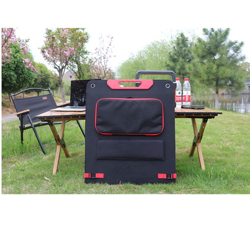 60W100W120W200W戶外太陽能發(fā)電折疊包便攜式12V18V充電板