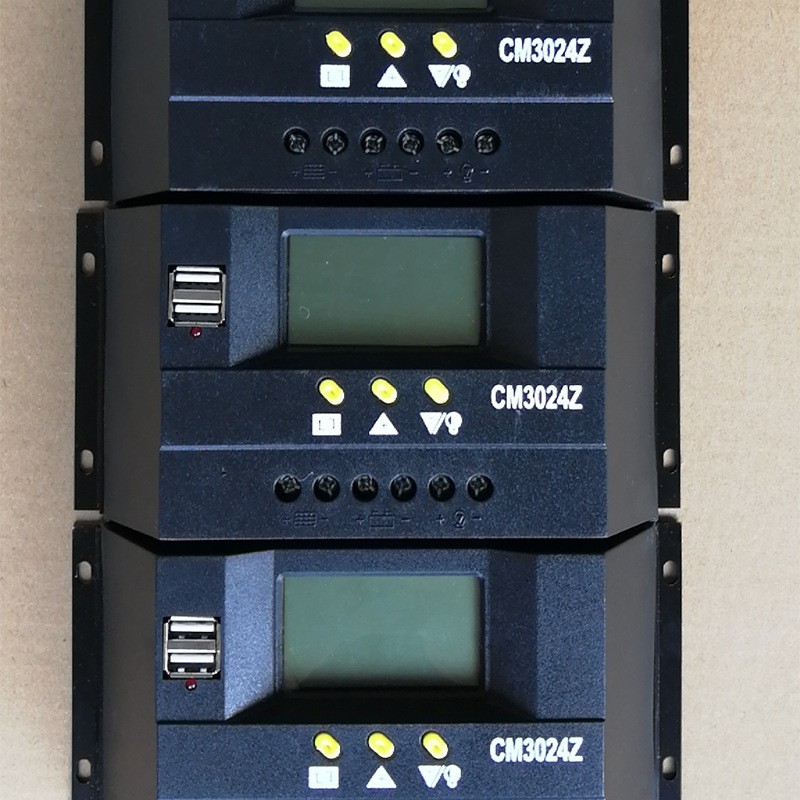 J系列雙USB5V智能LCD太陽能控制器SY3024JSY2024JSY1524JSY1024J