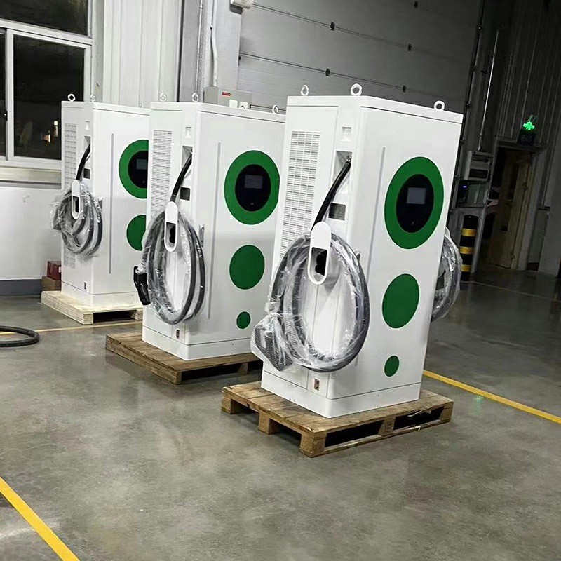 國標直流充電樁立式雙槍直流商場車庫60KW120KW240KW新能源充電樁