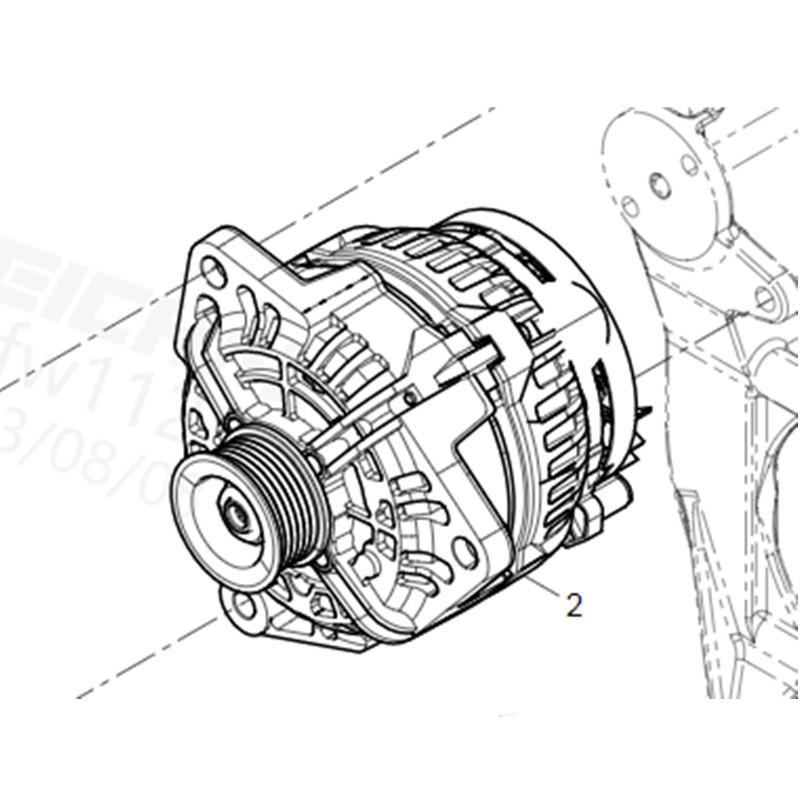 濰柴交流發(fā)電機(jī)1000130827原廠正品