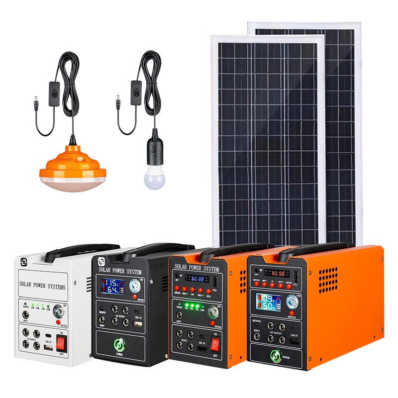 儲能應(yīng)急移動電源 小型太陽能發(fā)電系統(tǒng) 印度非洲家用戶外應(yīng)急電源