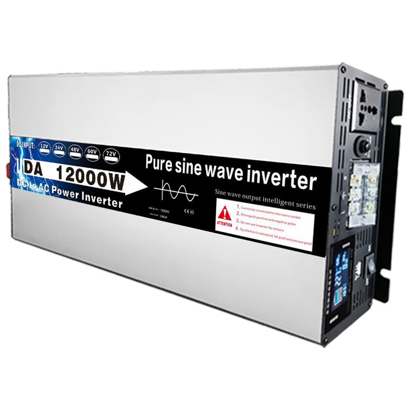 源頭廠家光伏純正弦波逆變器12v24v48V60v72伏轉(zhuǎn)220v太陽能轉(zhuǎn)換器