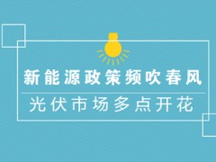 新能源政策頻吹春風 光伏市場多點開花